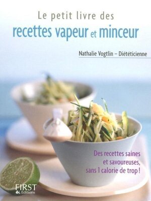 cover image of Recettes vapeur & minceur